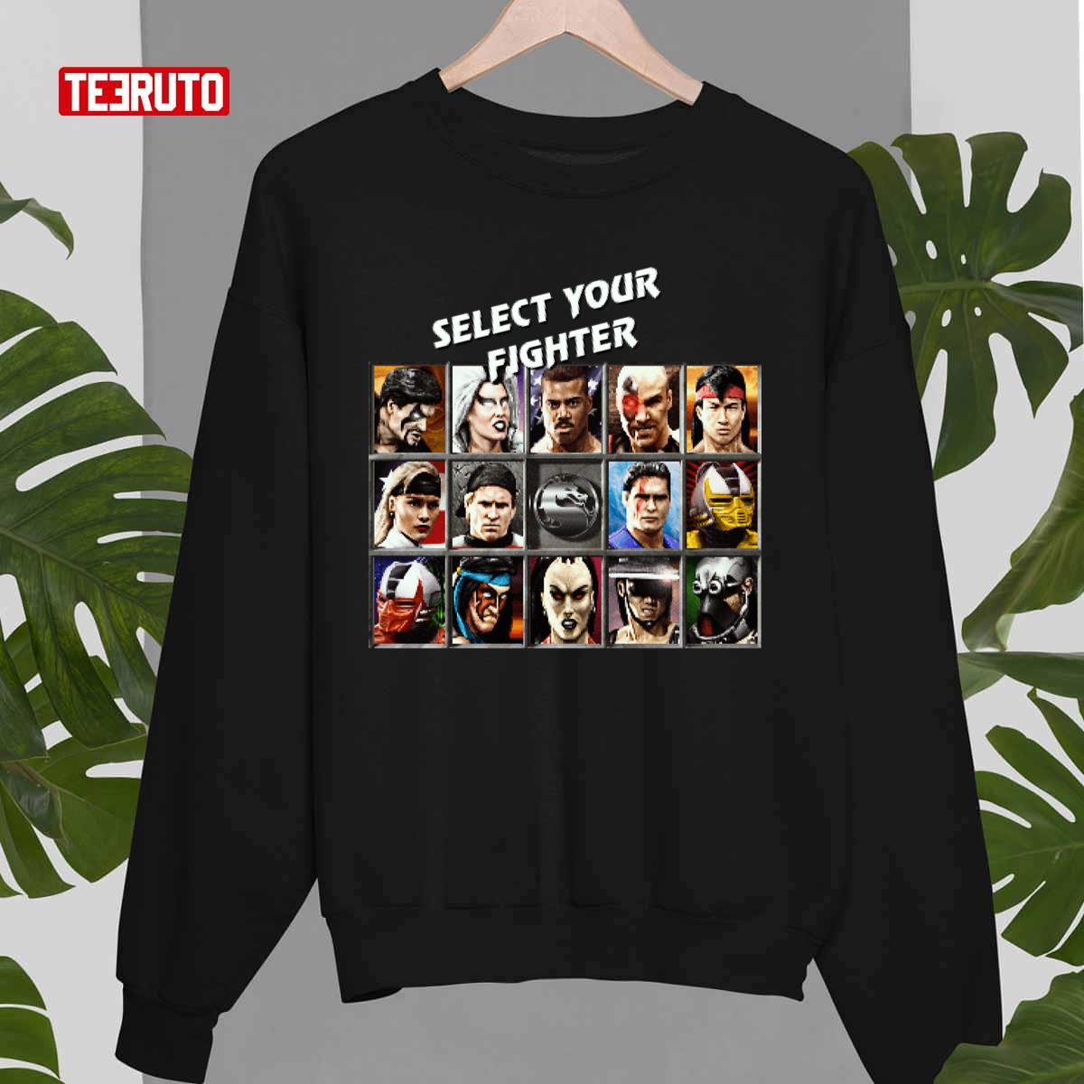 Select Your Fighter Mortal Kombat 3 Unisex T-Shirt