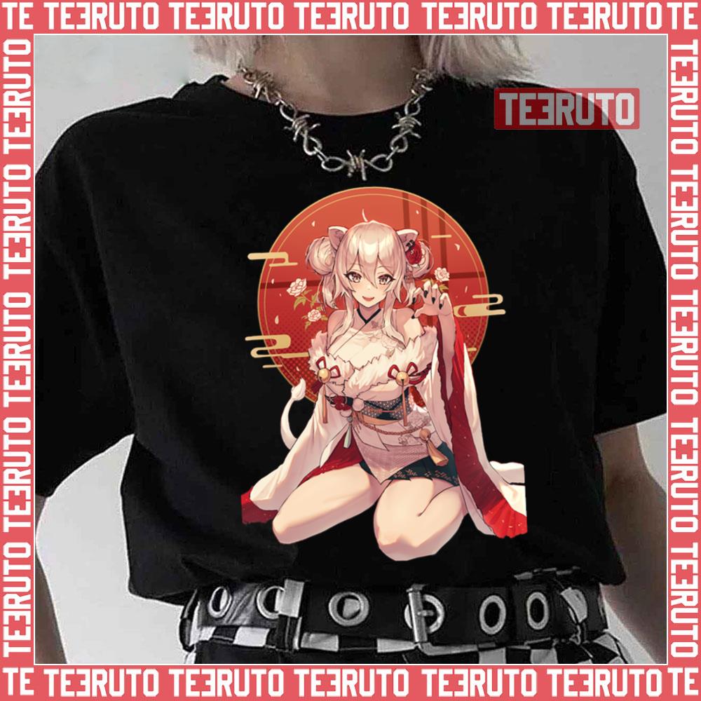 Shishiro Botan Vtuber Anime Girl Hololive Unisex T-Shirt