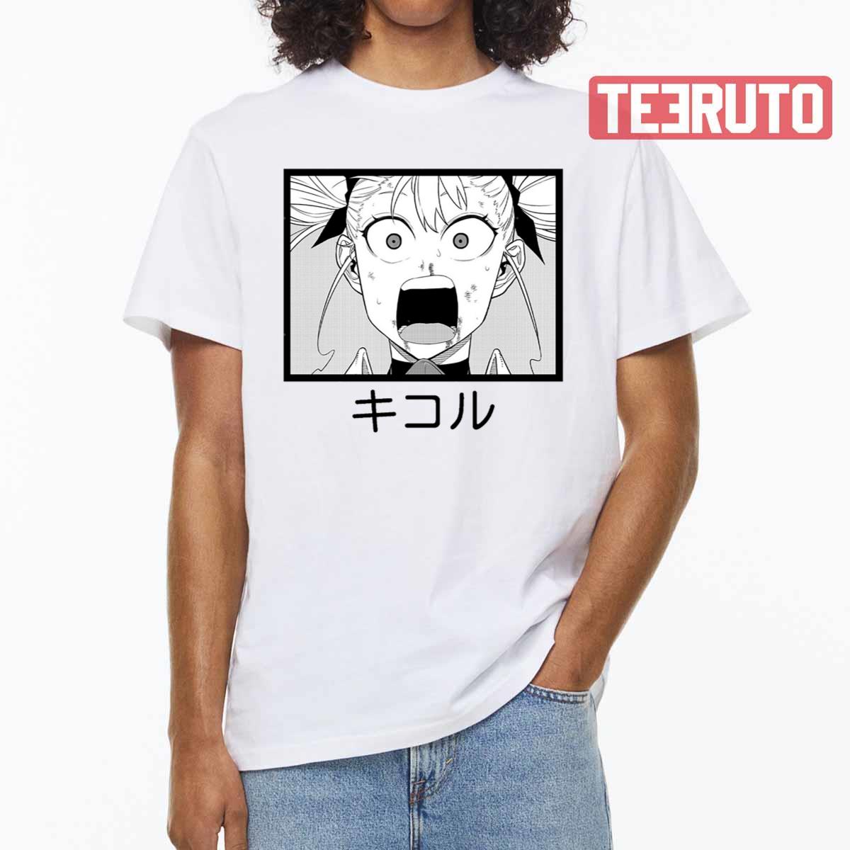 Shoked Face Kikoru Shinomiya Kaiju No8 Unisex T-Shirt
