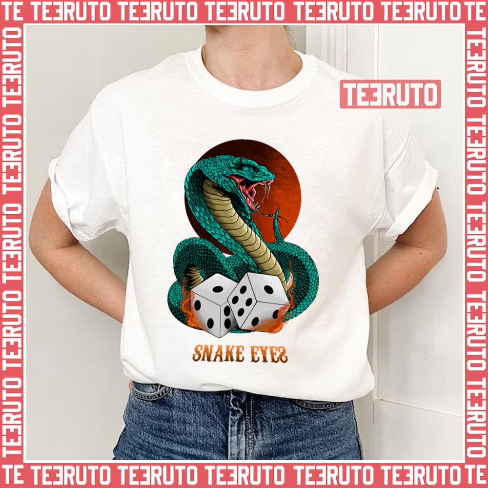 Snake Eyes Dice Unisex T-Shirt