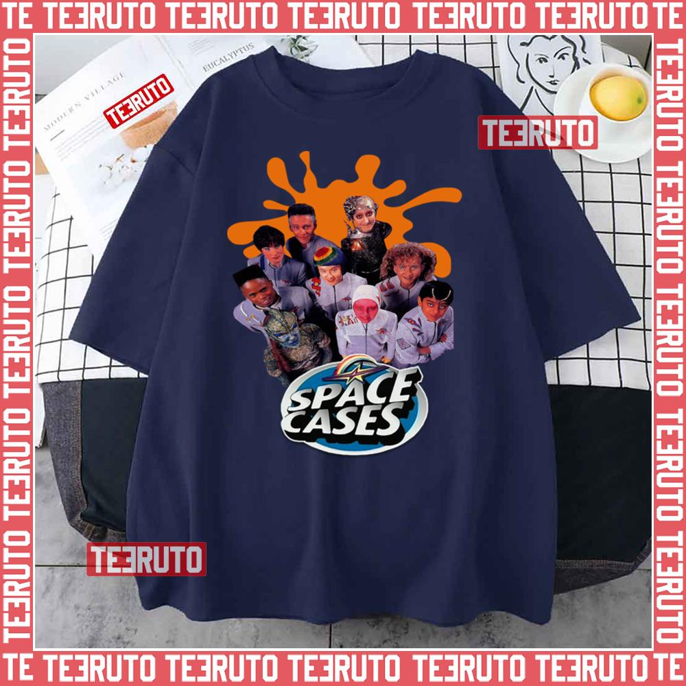 Space Cases 90s Retro Nickelodeon Cast Tribute Unisex T-Shirt