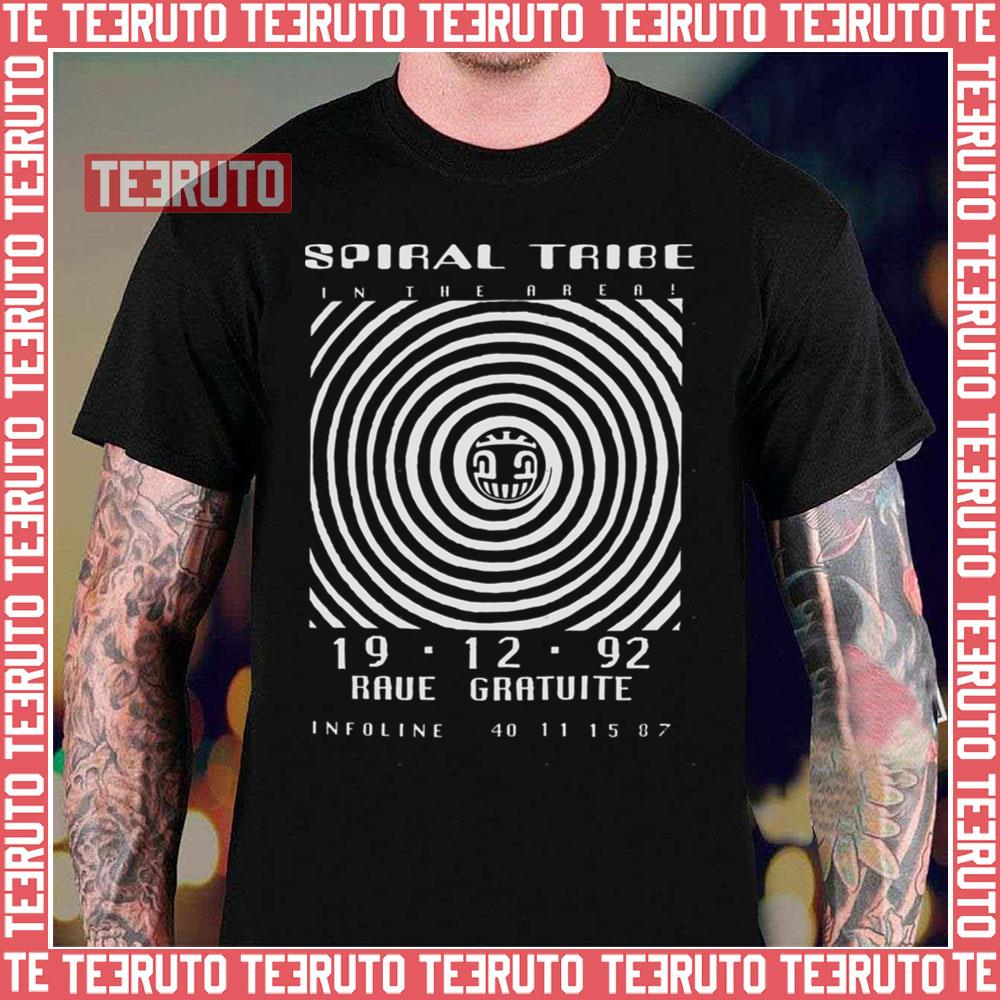 Spiral Tribe Flyer Derrick May Unisex T-Shirt