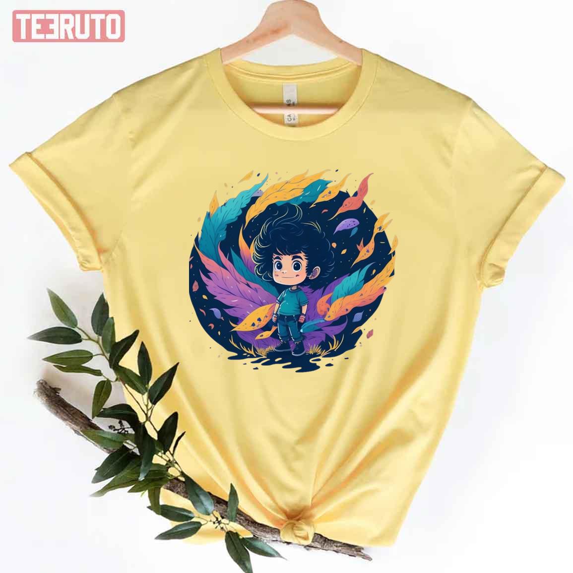 Starry Eyed Stargazer Dreamy And Imaginative Boy Unisex T-Shirt