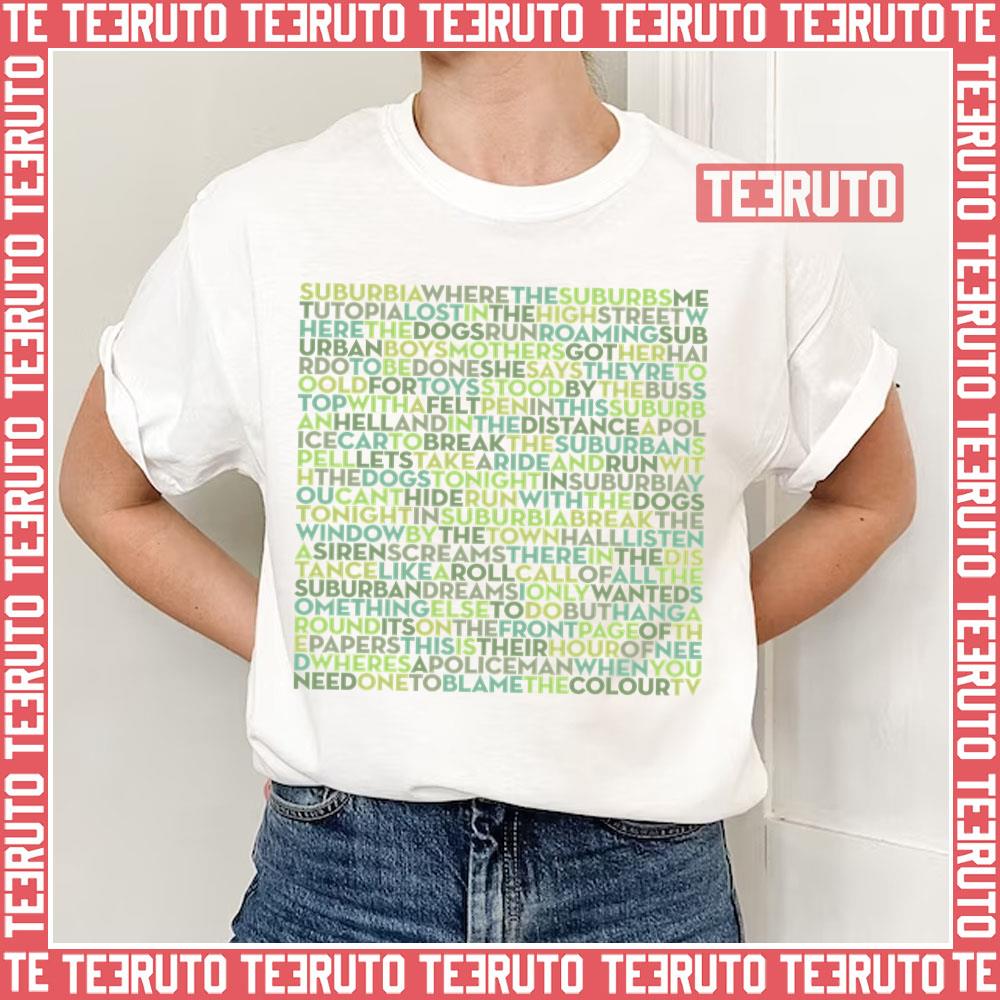 Suburbia Pet Shop Boys V 2 Unisex T-Shirt