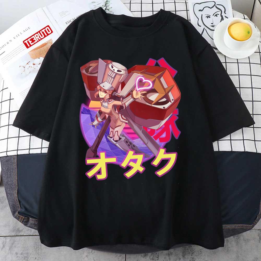 Symphony Nonon Jakuzure Regalia Kill La Kill Kiru Ra Kiru Retro Sunset Anime Design Unisex T-shirt