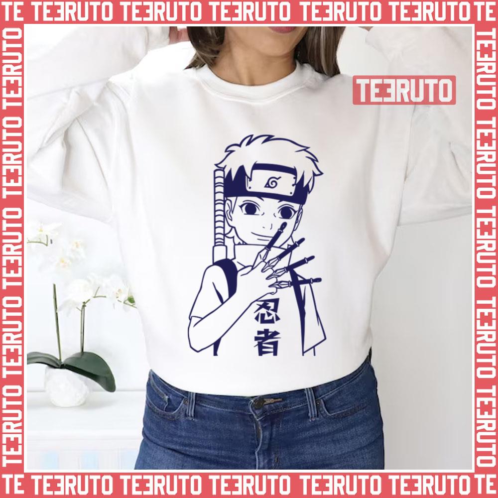 Teen Shinobi Lineart Naruto Shippuden Unisex Sweatshirt