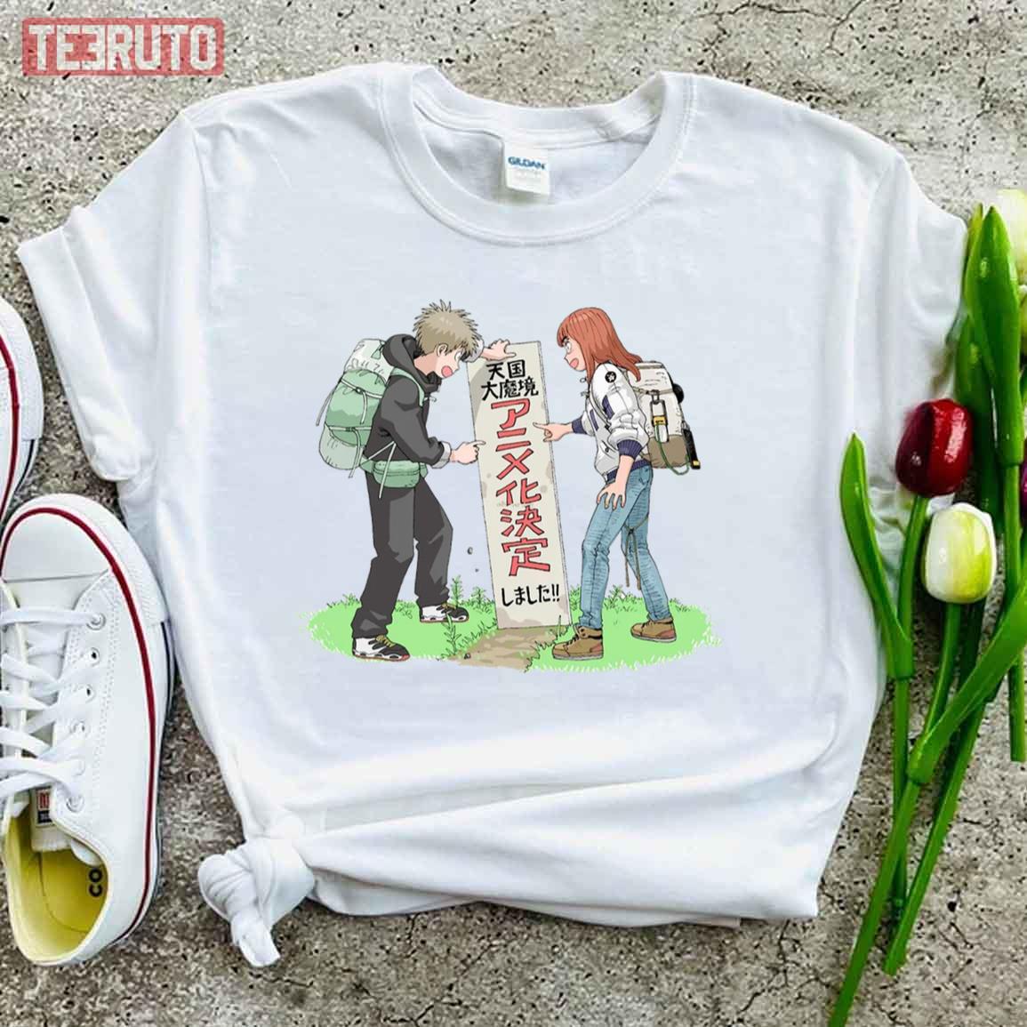 Tengoku Daimakyou Maru And Kiruko From Heavenly Delusion Anime Manga Unisex T-Shirt