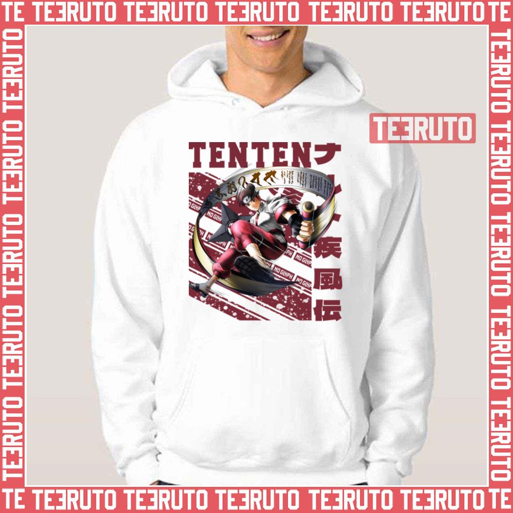 Tenten Character From Naruto Shippuden Unisex Hoodie