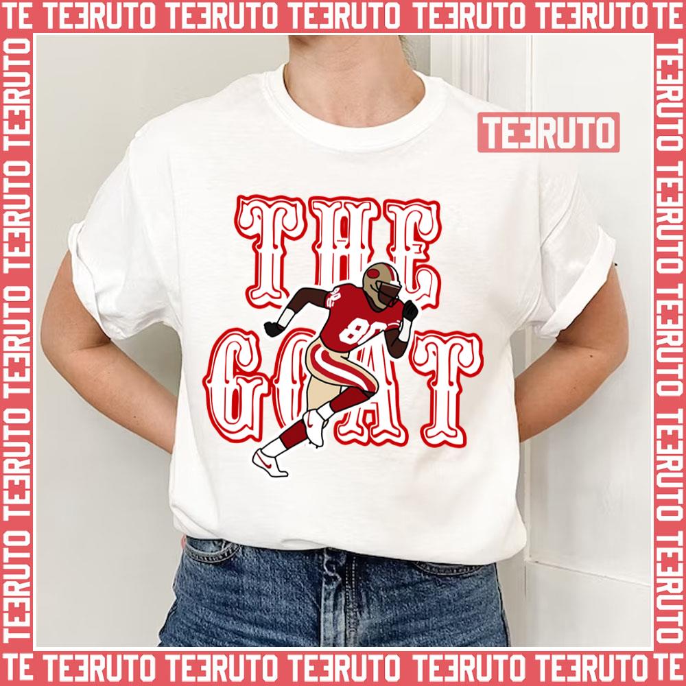 The Goat Of San Francisco Football Wide Recievers Unisex T-Shirt