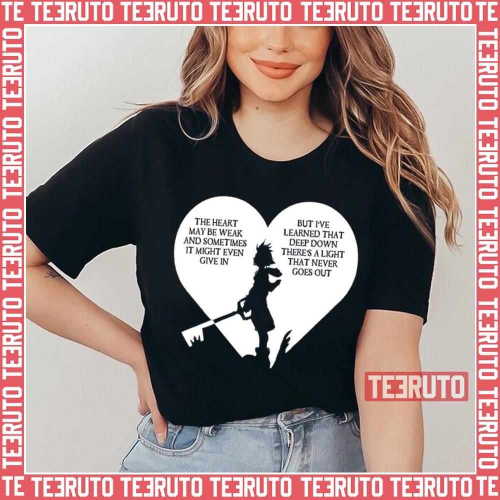 The Light Never Goes Out Kingdom Hearts Unisex T-Shirt