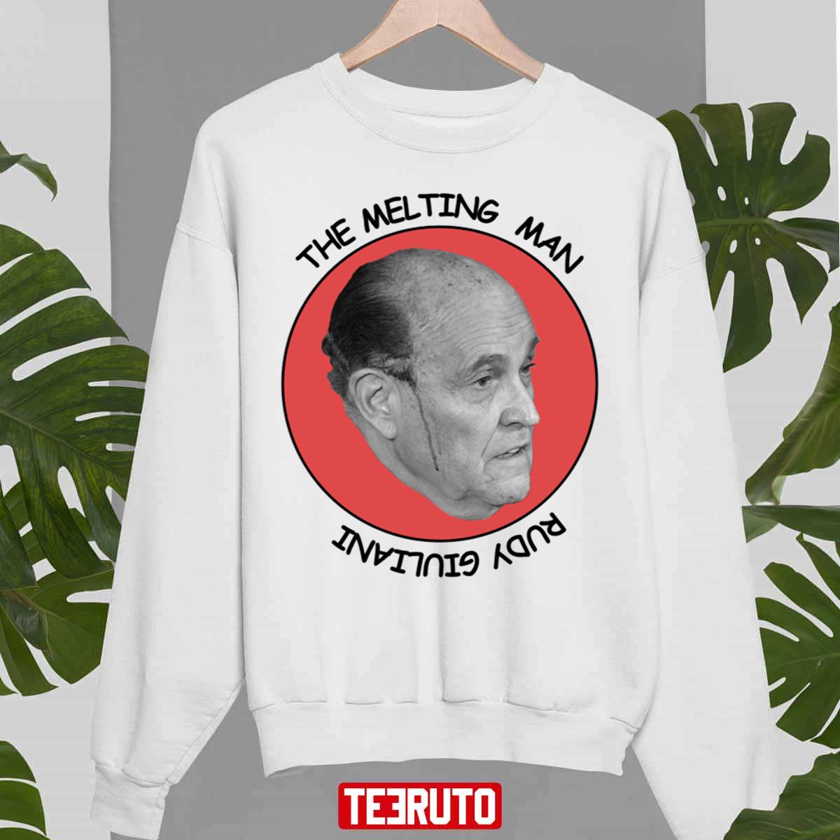 The Melting Man Hair Dye Incident Rudy Giuliani Funny Edit Unisex T-Shirt