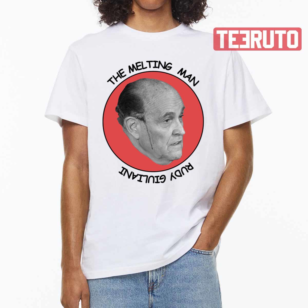 The Melting Man Hair Dye Incident Rudy Giuliani Funny Edit Unisex T-Shirt