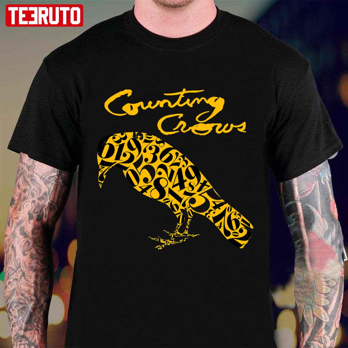 The Numbers Counting Crows Rock Band Unisex T-shirt