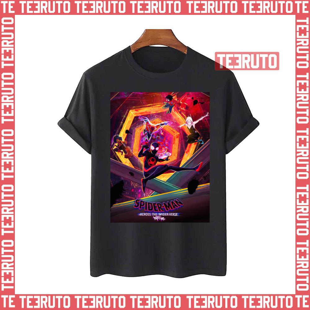 The Spider Verse Spiderman Cartoon Unisex T-Shirt