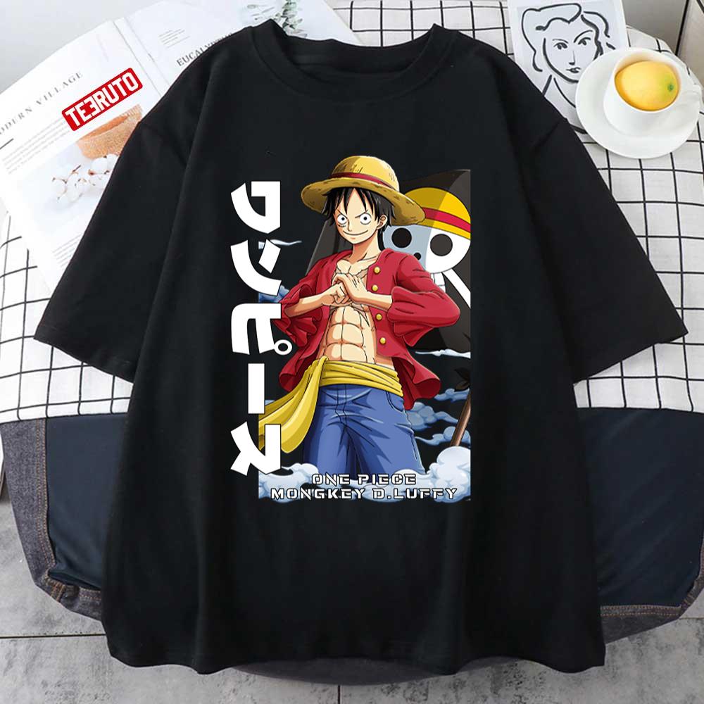 The Young Man Monkey D Luffy Original Art One Piece Series Unisex T-Shirt