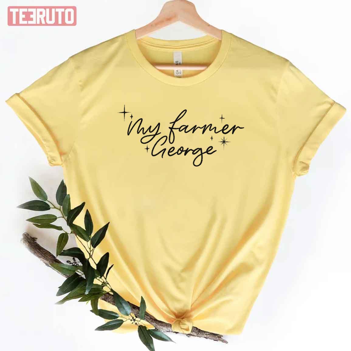 Trending Netflix Bridgerton Queen My Farmer George Charlotte And George Unisex T-Shirt