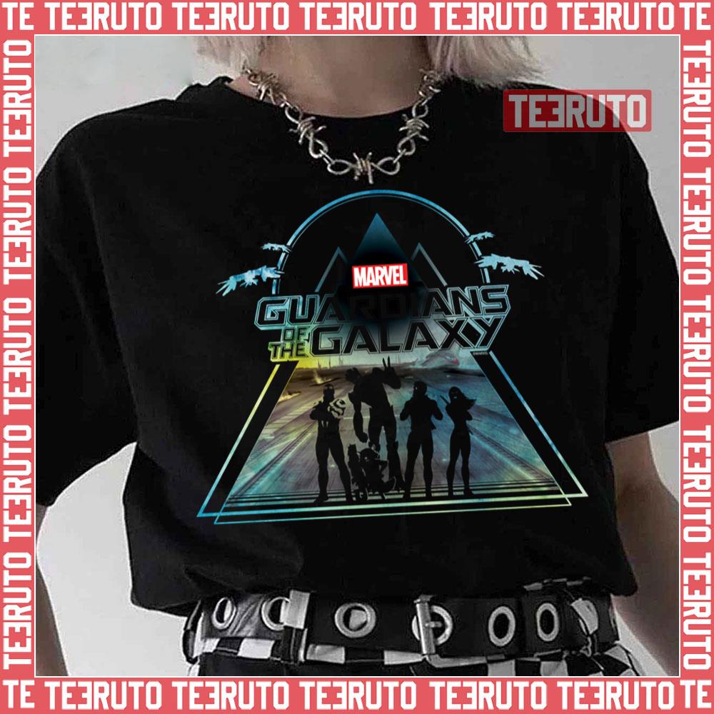 Triangle Outline Crew Guardians Of The Galaxy Unisex T-Shirt