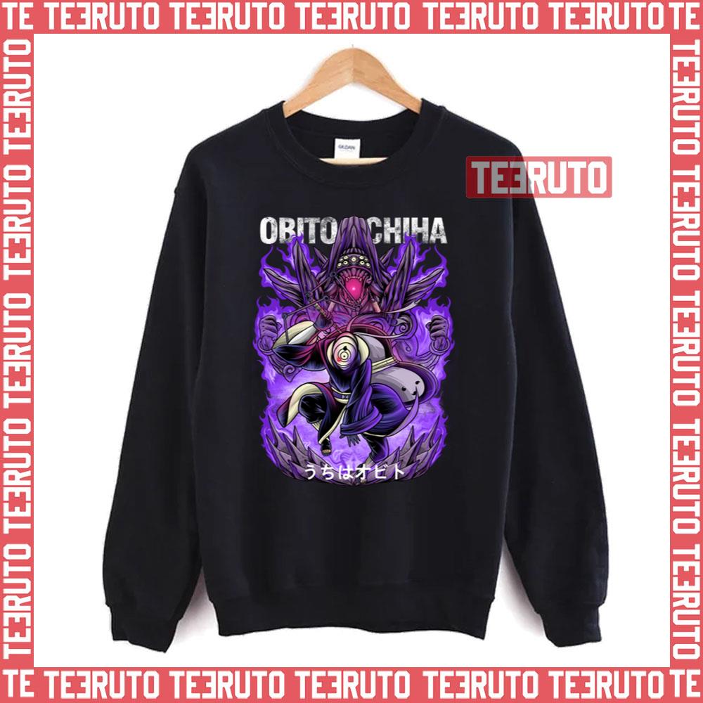 Uchiha Purple Graphic Uchiha Obito Naruto Shippuden Unisex Sweatshirt