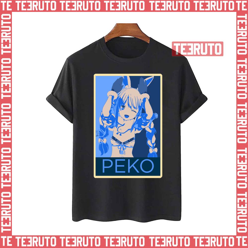 Usada Pekora Peko Posterized Hololive Unisex T-Shirt