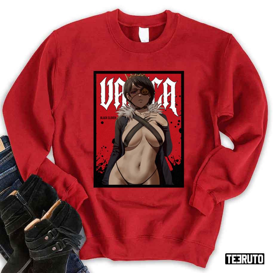 Vanica Red Comic Design Black Clover Artwork Unisex T-Shirt