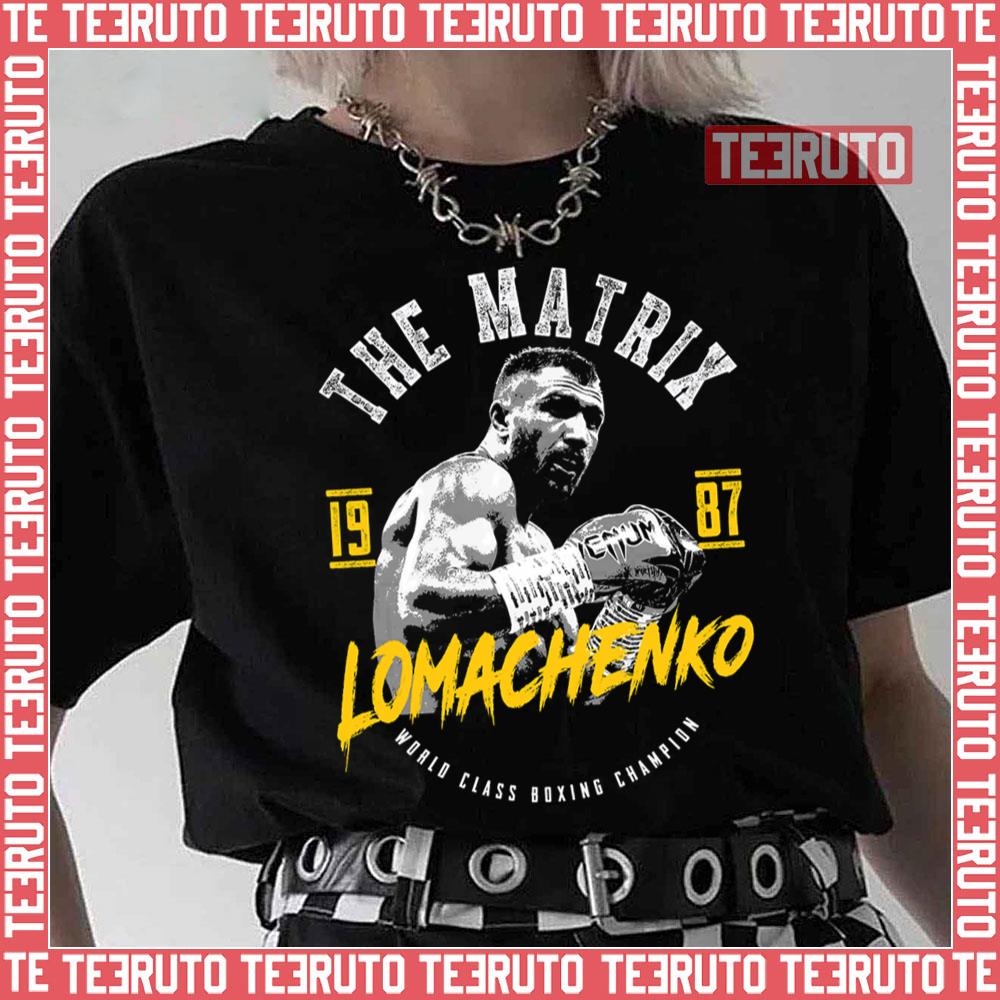 Vasyl Lomachenko Grunge Logo Unisex T-Shirt