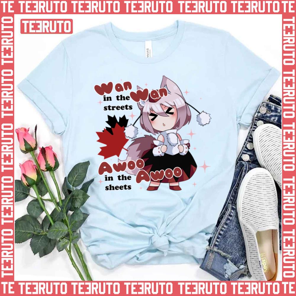 Wan Wan In The Streets Touhou Project Unisex T-Shirt