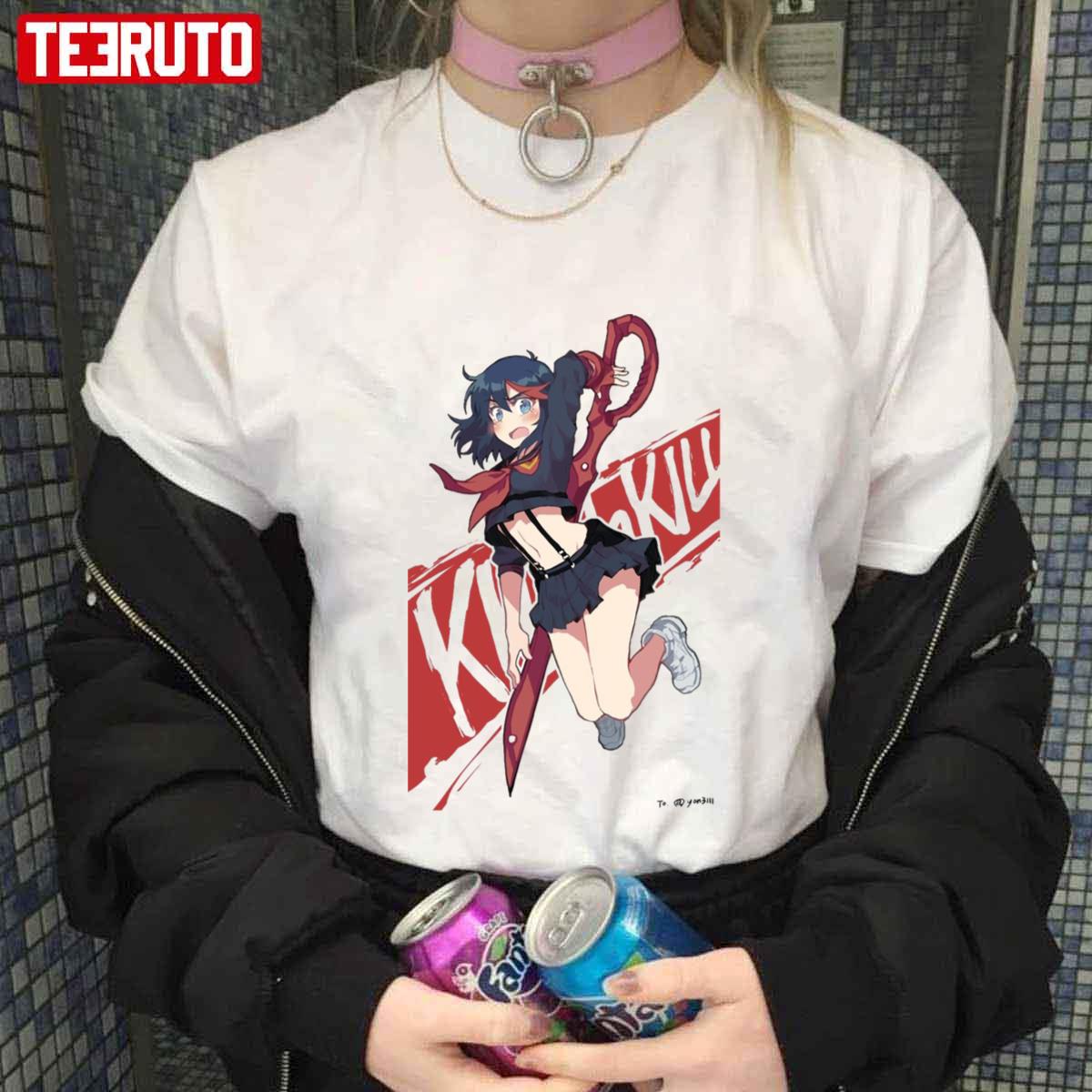 Watch Out Ryuko Matoi Cute Kill La Kill Unisex T-shirt