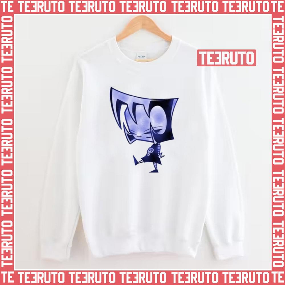 Watercolor Gaz Graphic Invader Zim Unisex Sweatshirt