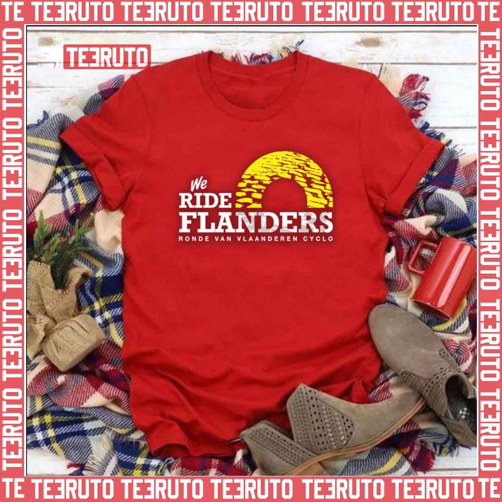 We Ride Flanders 2023 Tour Unisex T-Shirt