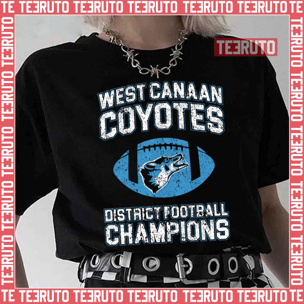 West Canaan Coyotes Football Champions Varsity Blues Unisex T-Shirt