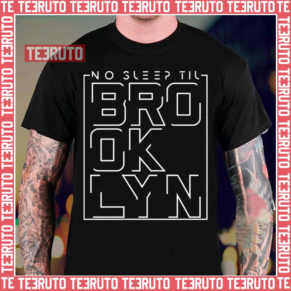 White Line Art 2023 Tour No Sleep Til Brooklyn Unisex T-Shirt