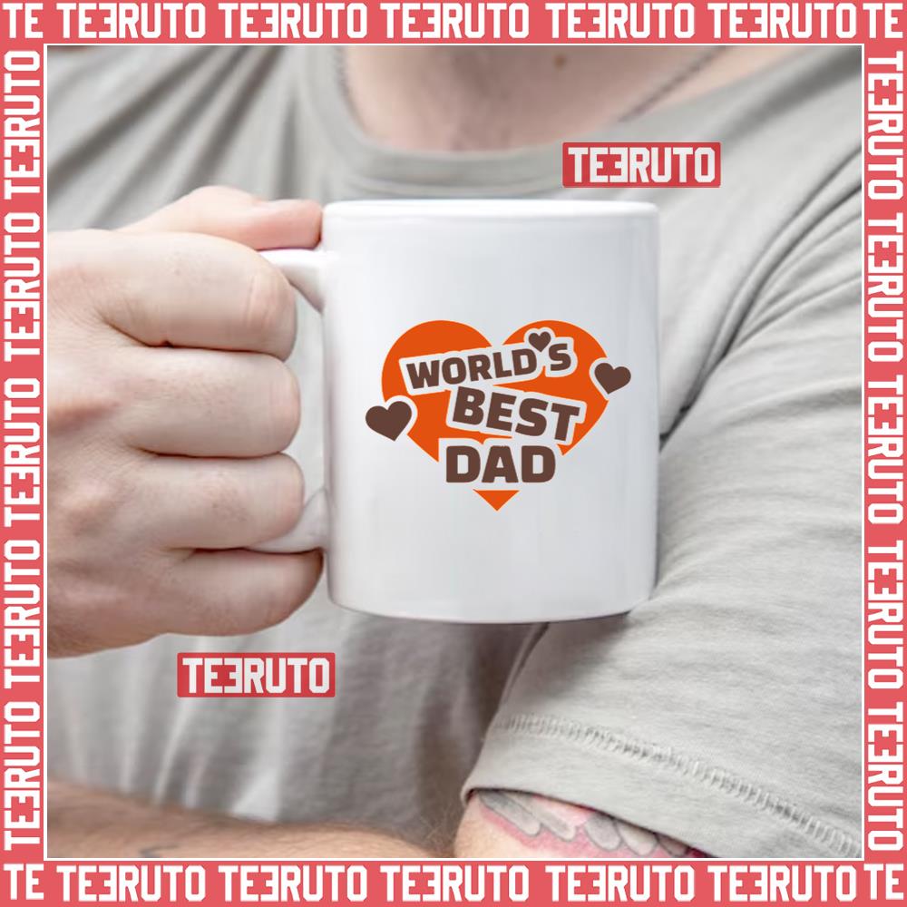 World’s Best Dad Fathers Day Gift Mug