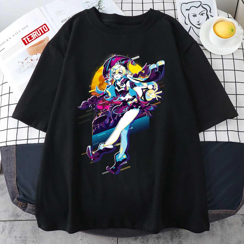 Yanfei Genshin Impact 80s Retro Unisex T-shirt