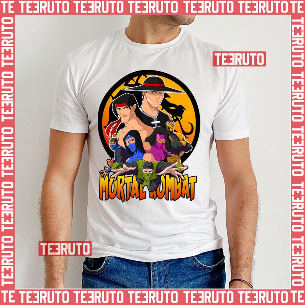 Yellow Logo Mortal Kombat Unisex T-Shirt