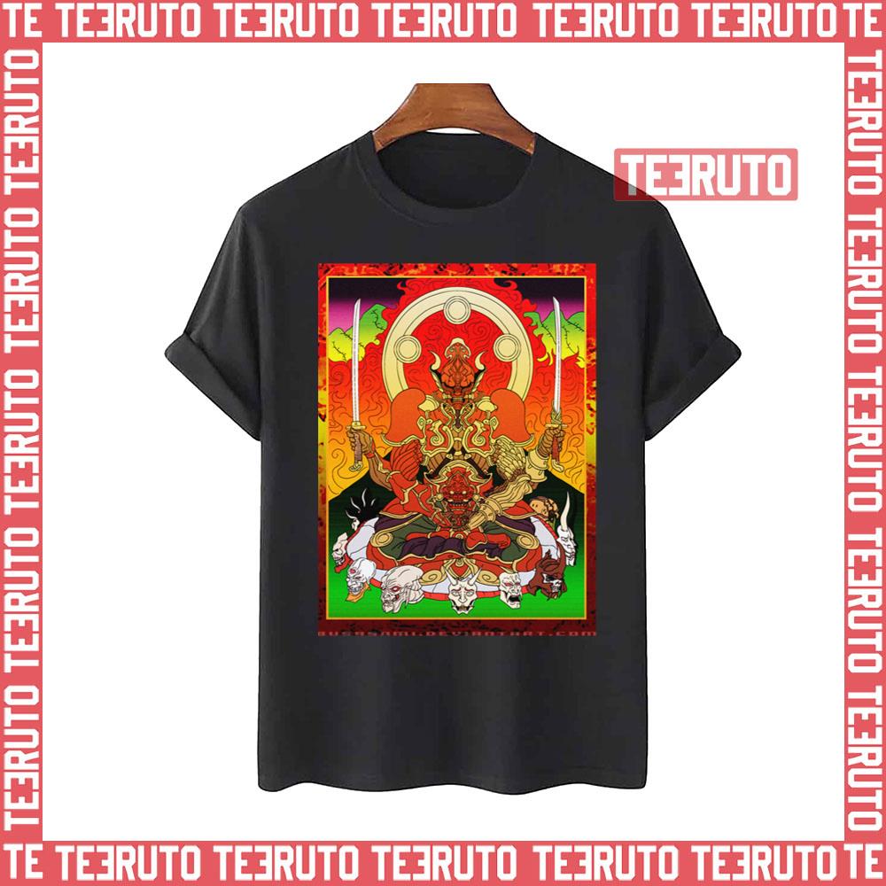 Yoshimitsu Tekken And Soul Calibur Buddhism Art Style Unisex T-Shirt