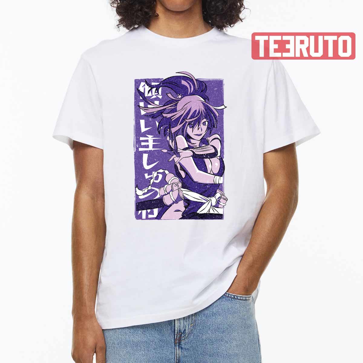 Yuzuriha Hell’s Paradise Jigokuraku White Grunge Style Unisex T-Shirt