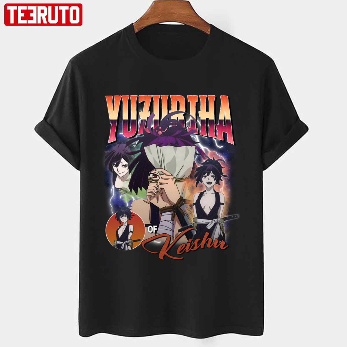 Yuzuriha Hell’s Paradise Vintage Bootleg 90s Design Unisex T-Shirt