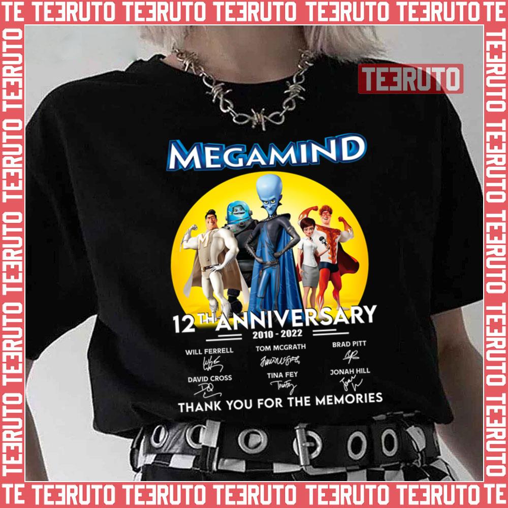 12th Anniversary 2010 2022 Megamind Unisex T-Shirt