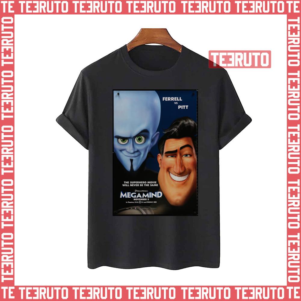 2010 Cartoon Megamind Unisex T-Shirt