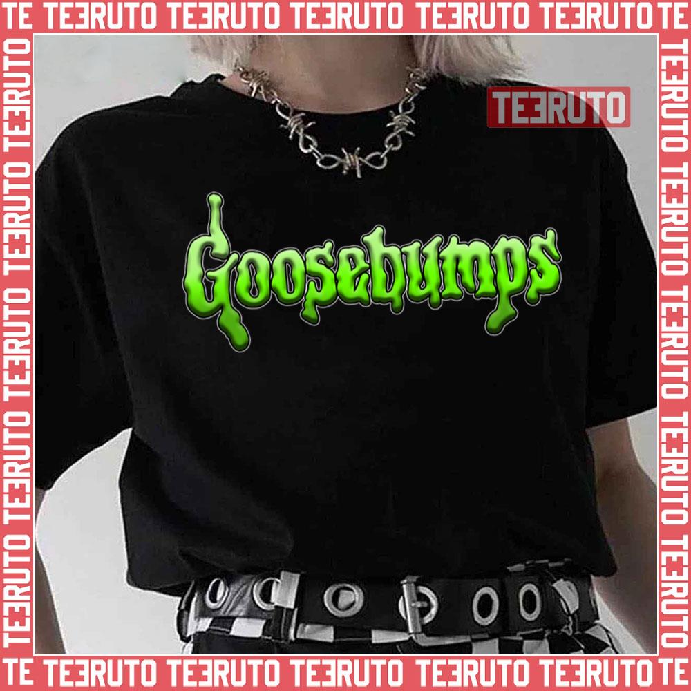 90s Green Logo Goosebumps Unisex T-Shirt