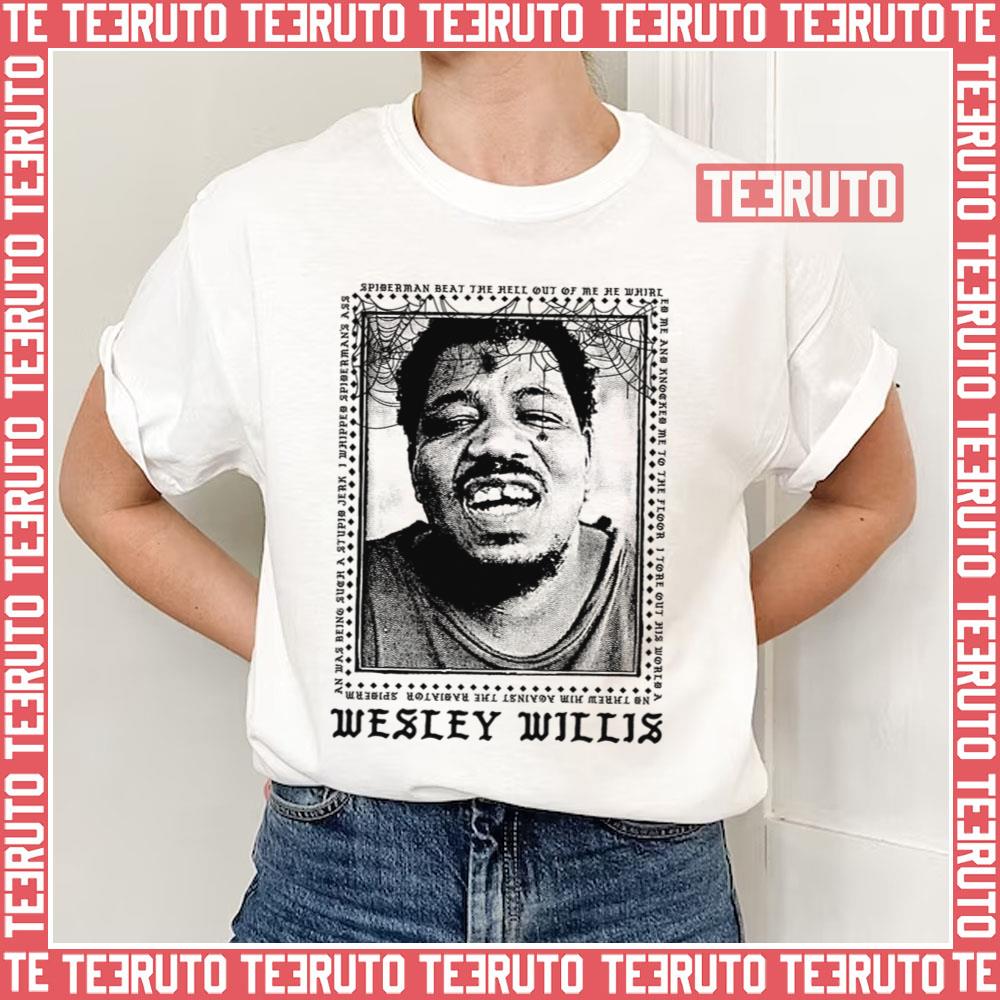 90s Style Aesthetic Wesley Willis Tribute Design Unisex T-Shirt