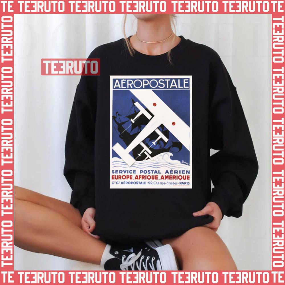 Aeropostale Europe Africa America Postal Service Unisex Sweatshirt