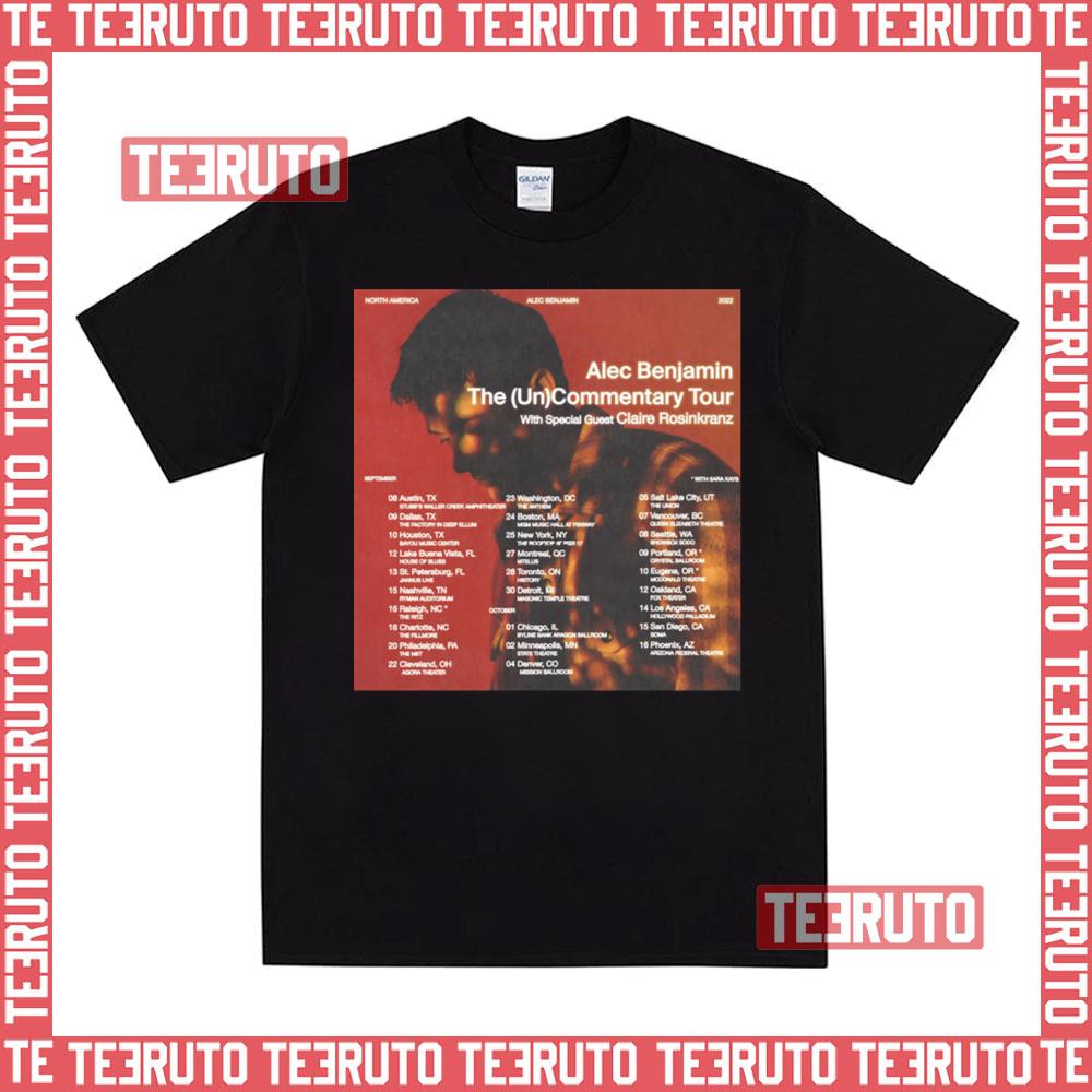 Alec The Un Commentary Tour American Usa Summer 2022 Unisex T-Shirt