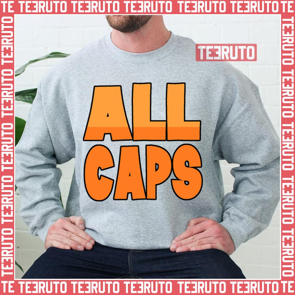 All Caps Mf Doom Rapper Unisex Sweatshirt