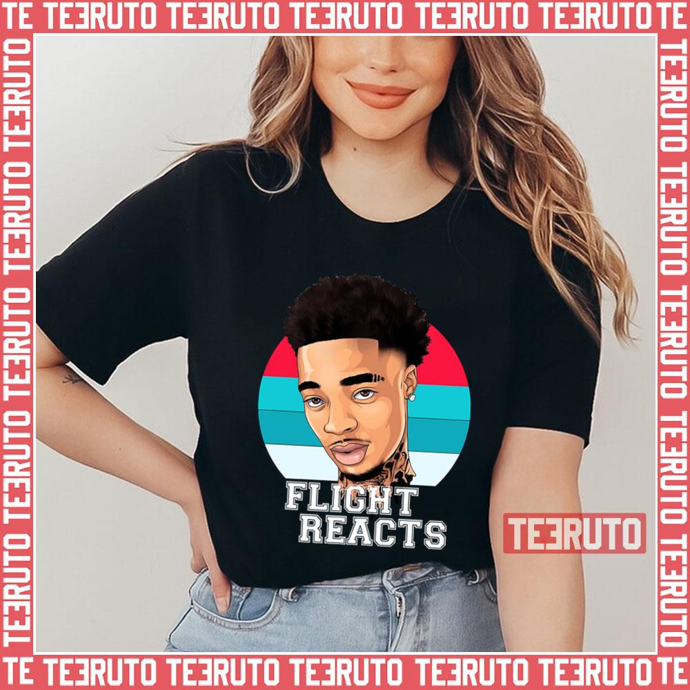 Animated Face Flight Reacts Unisex T-Shirt