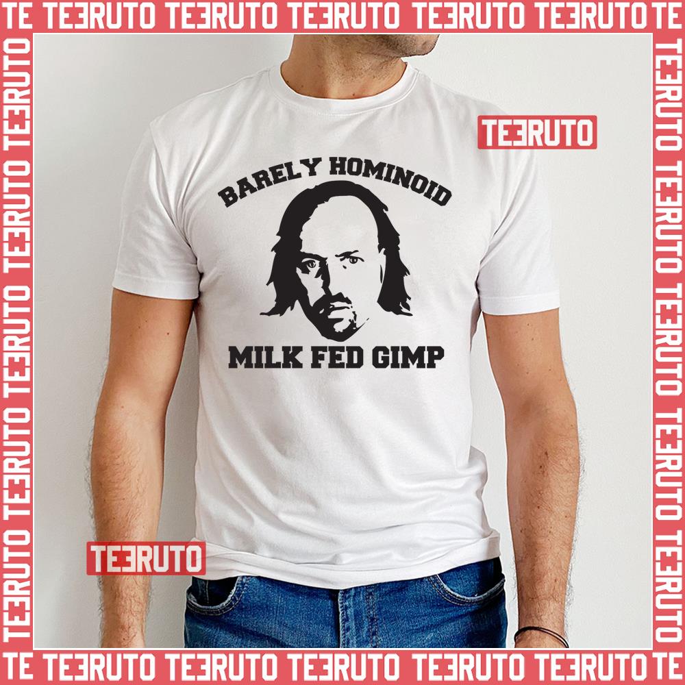 Barely Hominoid Milk Fed Gimp Black Books Unisex T-Shirt