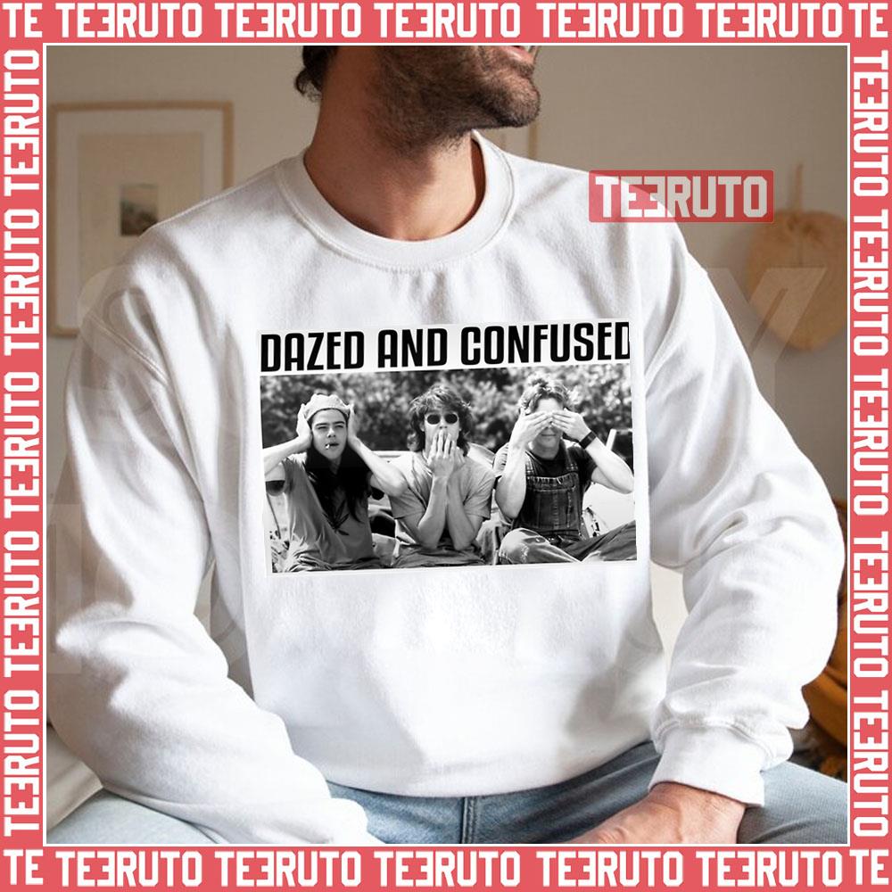Black And White Dazed And Confused Unisex Sweatshirt