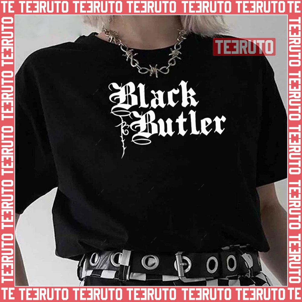 Black Butler White Logo Unisex T-Shirt
