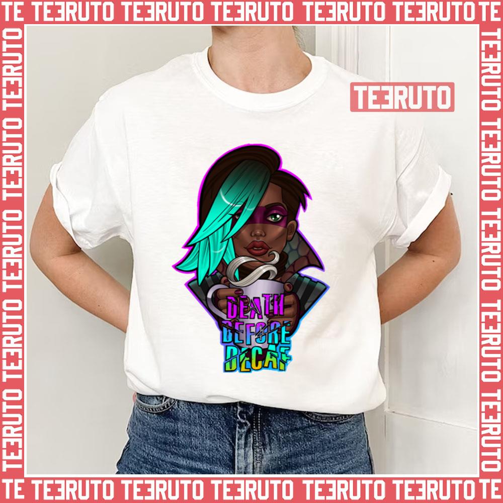 Borderlands Death Before Decaf Unisex T-Shirt
