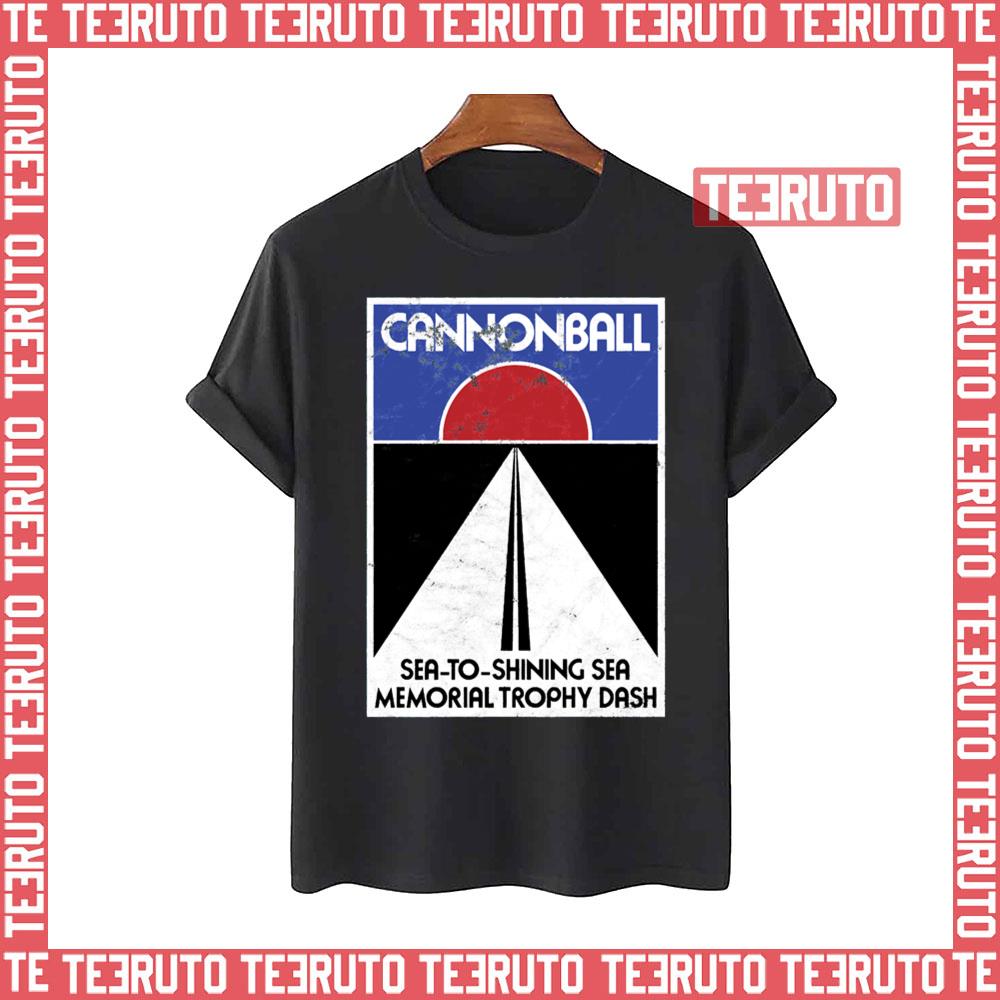 Cannonball Run Distressed Active Unisex T-Shirt